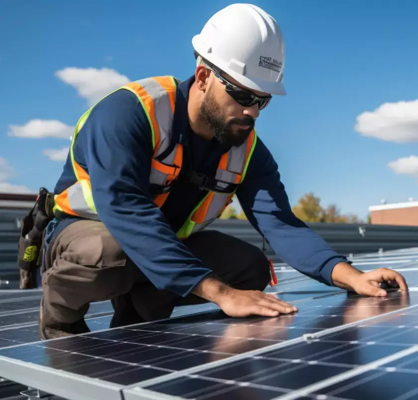 Solar panel installation for home Jaipur